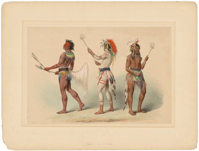 Labdajátékosok alkotó: George Catlin