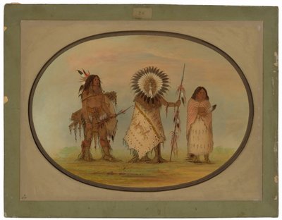 Varjúfőnök, a felesége és egy harcos alkotó: George Catlin
