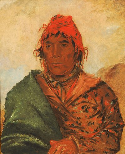 Ee-mat-lá-, Fülöp király, második főnök. alkotó: George Catlin