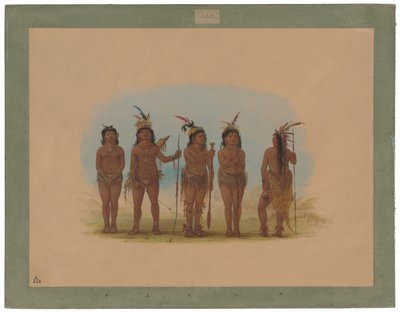 Öt karibi indián alkotó: George Catlin
