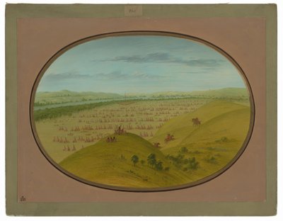 Fort Stone alkotó: George Catlin