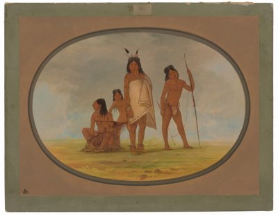 Négy laposfejű indián alkotó: George Catlin