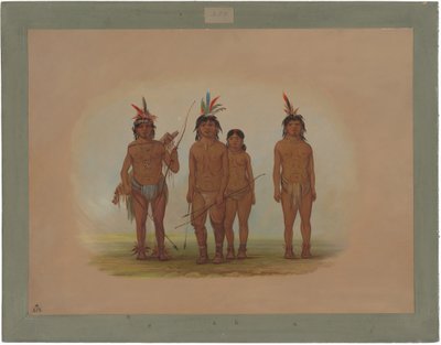 Négy macouchi indián alkotó: George Catlin