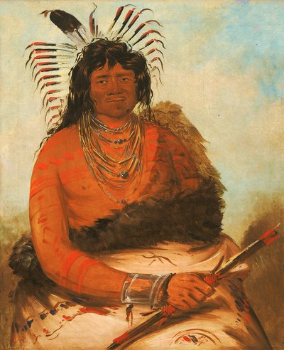 Háh-nee, a Hód, egy harcos alkotó: George Catlin
