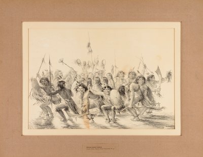 Indián fejbőr tánc... nem. 31 alkotó: George Catlin
