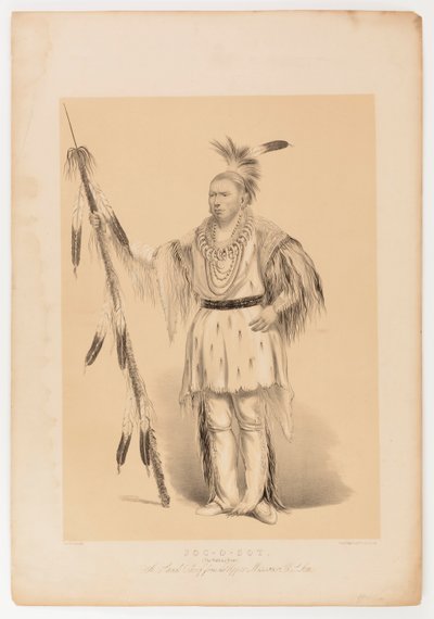 Joc-o-sot, a Sétáló Medve alkotó: George Catlin