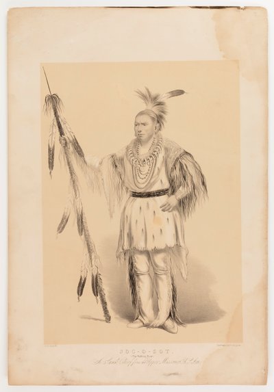 Joc-o-sot, a Sétáló Medve alkotó: George Catlin