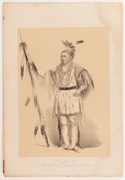 Joc-o-sot, a Sétáló Medve alkotó: George Catlin