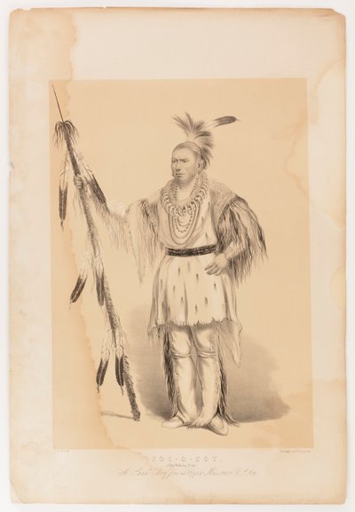 Joc-o-sot, a Sétáló Medve alkotó: George Catlin