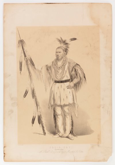 Joc-o-sot, a Sétáló Medve alkotó: George Catlin
