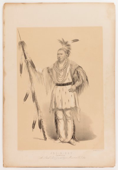 Joc-o-sot, a Sétáló Medve alkotó: George Catlin