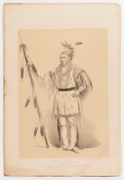 Joc-o-sot, a Sétáló Medve alkotó: George Catlin