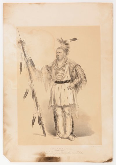 Joc-o-sot, a Sétáló Medve alkotó: George Catlin