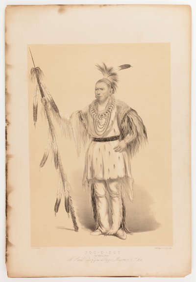 Joc-o-sot, a Sétáló Medve alkotó: George Catlin