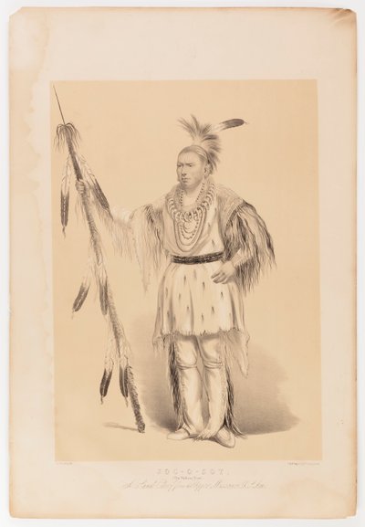 Joc-o-sot, a Sétáló Medve alkotó: George Catlin