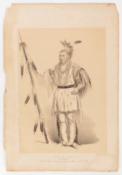 Joc-o-sot, a sétáló medve alkotó: George Catlin