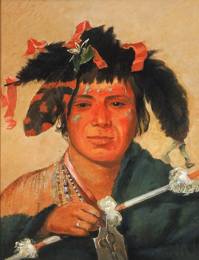 Ko-mán-i-kin-o-haw, Kis Bálna, egy bátor alkotó: George Catlin