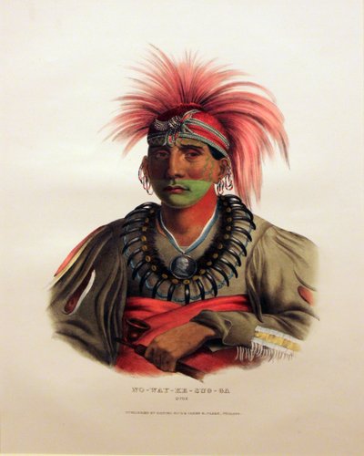 No-Way-Ke-Sug-Ga, Otoe alkotó: George Catlin