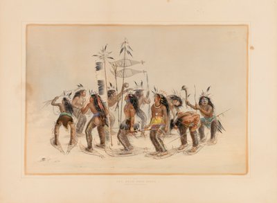 Hócipő tánc - 14. sz. alkotó: George Catlin