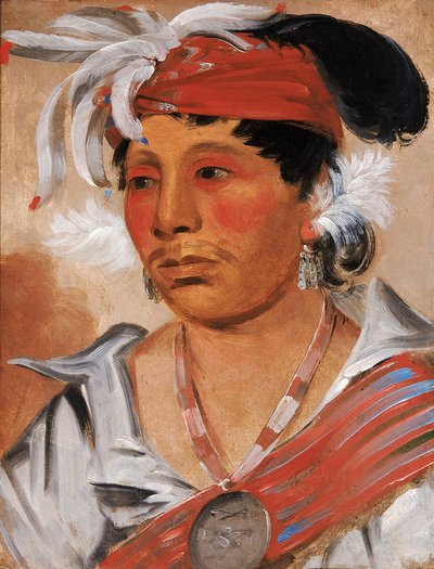 String, egy híres harcos alkotó: George Catlin