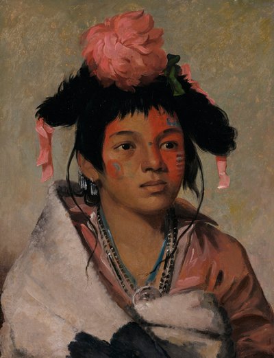Tcha-káuk-o-ko-máugh, Nagy Főnök, egy Fiú alkotó: George Catlin