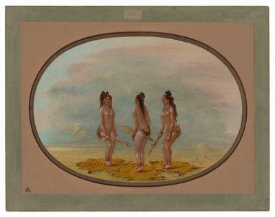 The Goodsome Dance - Goo-a-Give alkotó: George Catlin