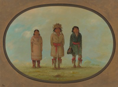 Három patak indián, 18611869. alkotó: George Catlin