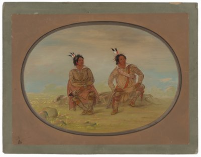 Két Choctaw indián alkotó: George Catlin
