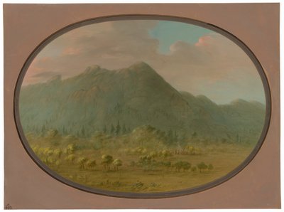 Kilátás a Kristály-hegységre alkotó: George Catlin