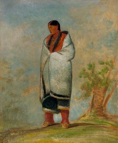 Wa-quóth-e-qua, A bak felesége, A bálna felesége alkotó: George Catlin