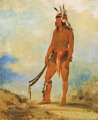 Won-de-tów-a, A csoda, 1835. alkotó: George Catlin