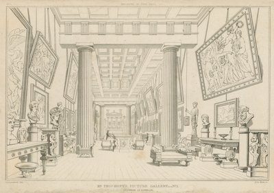 Thomas Hope úr képgalériája alkotó: George Cattermole