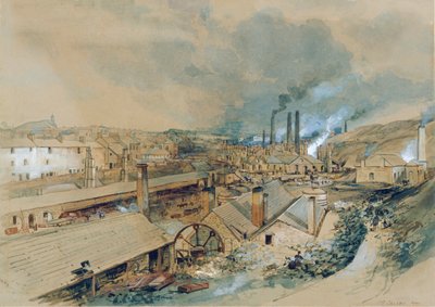 Dowlais vasmű alkotó: George Childs