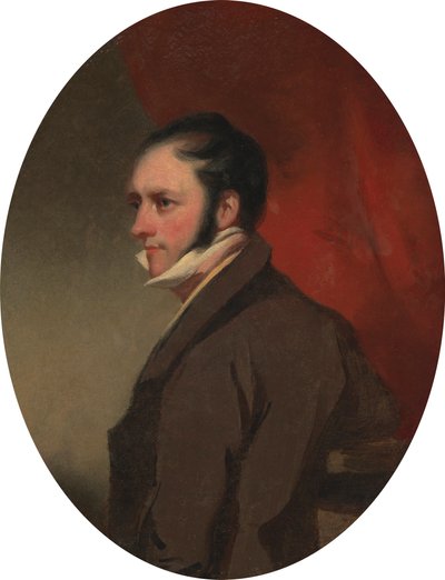 Egy férfi, akit W. C. Hunternek hívnak alkotó: George Chinnery