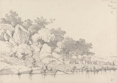 Lap House, Belső kikötő, Makaó alkotó: George Chinnery