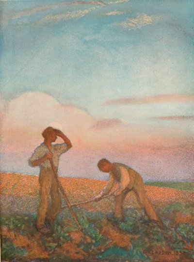 Hoeing, 1872-1911, 1911 alkotó: George Clausen