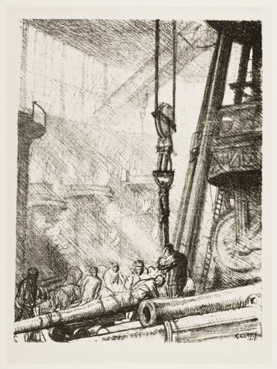 Egy belső cső felemelése alkotó: George Clausen