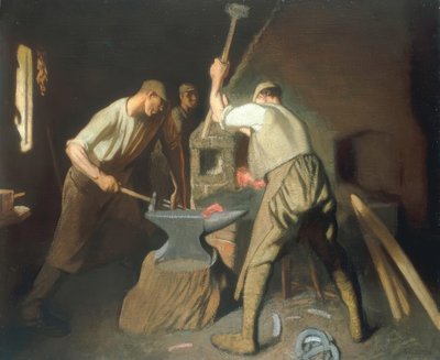 Kovácsunk alkotó: George Clausen