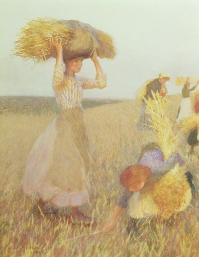 A Gleaners alkotó: George Clausen