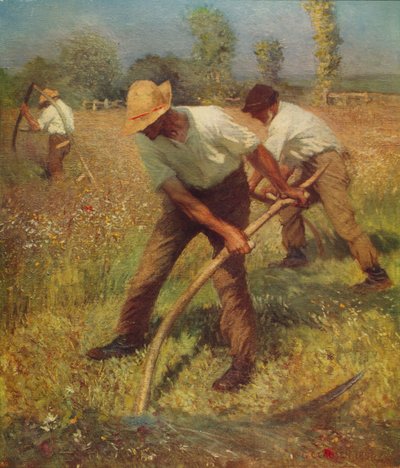 Kaszák, c1891, c1915 alkotó: George Clausen