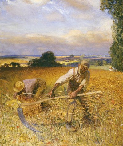 Az Öreg Kaszás alkotó: George Clausen