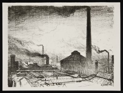 Ahol a fegyverek készülnek alkotó: George Clausen