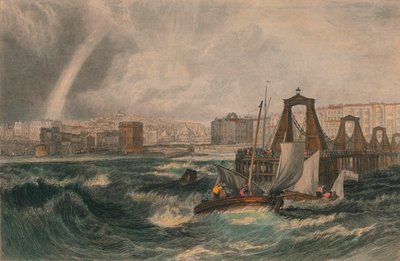Brighthelmston, Sussex, 1825. alkotó: George Cooke
