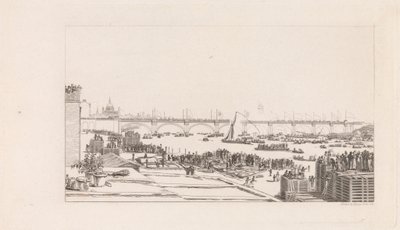 A Waterloo híd megnyitása alkotó: George Cooke