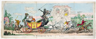Kirándulás a R... terembe alkotó: George Cruikshank