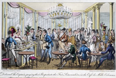 Café des Milles hasábjain – David Carey „Life in Paris” című könyvében, London alkotó: George Cruikshank