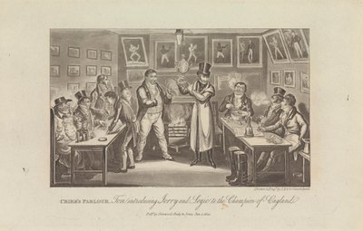 Cribb szalonja alkotó: George Cruikshank