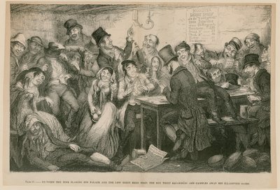 A részeg gyermekeiből, 1848 alkotó: George Cruikshank