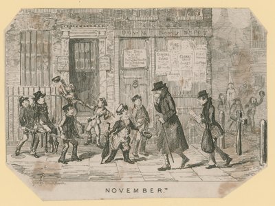 Guy Fawkes éjszaka alkotó: George Cruikshank