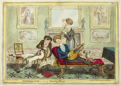 Kolibri madarak, avagy egy dandy trió alkotó: George Cruikshank